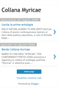 Mobile Screenshot of collanamyricae.blogspot.com