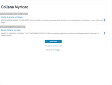Tablet Screenshot of collanamyricae.blogspot.com