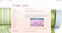 Desktop Screenshot of dtudo1poko.blogspot.com