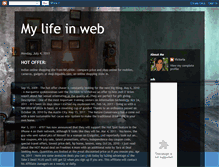 Tablet Screenshot of life-in-www.blogspot.com