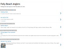 Tablet Screenshot of follybeachanglers.blogspot.com