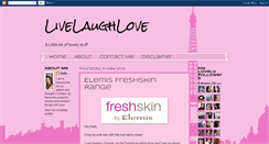 Desktop Screenshot of livelaughlovept1.blogspot.com