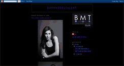 Desktop Screenshot of bornmodeltalent.blogspot.com