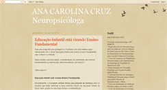 Desktop Screenshot of anacarolinacruz.blogspot.com