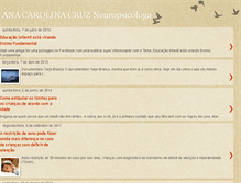 Tablet Screenshot of anacarolinacruz.blogspot.com