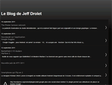 Tablet Screenshot of jeffdrolet.blogspot.com