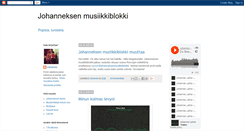 Desktop Screenshot of johanneksenmusiikkiblokki.blogspot.com