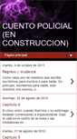 Mobile Screenshot of cuentopolicialenconstruccion.blogspot.com