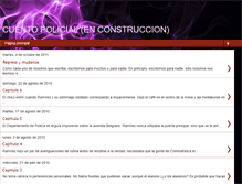 Tablet Screenshot of cuentopolicialenconstruccion.blogspot.com