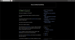 Desktop Screenshot of hacknavarra.blogspot.com