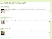 Tablet Screenshot of anythingbutplainjane.blogspot.com