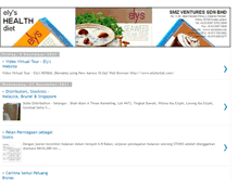 Tablet Screenshot of elys-diet.blogspot.com