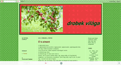 Desktop Screenshot of drobekvilaga.blogspot.com