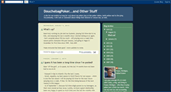 Desktop Screenshot of douchebagpoker.blogspot.com