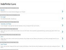 Tablet Screenshot of indefinite-luv.blogspot.com