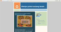 Desktop Screenshot of khenpojurme.blogspot.com