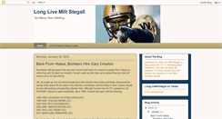 Desktop Screenshot of longlivestegall.blogspot.com