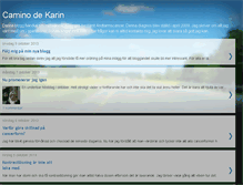 Tablet Screenshot of caminodekarin.blogspot.com