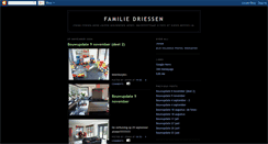 Desktop Screenshot of familiedriessen.blogspot.com