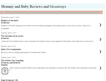 Tablet Screenshot of mommyandbabyreviewsandgiveaways.blogspot.com