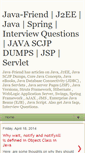 Mobile Screenshot of java-friend.blogspot.com