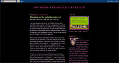 Desktop Screenshot of digress-straggle-divagate.blogspot.com
