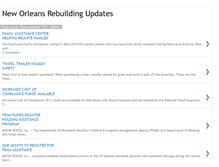 Tablet Screenshot of neworleansupdate.blogspot.com