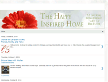 Tablet Screenshot of happyinspiredhome.blogspot.com