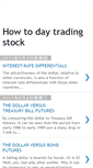 Mobile Screenshot of daytradingstock2009.blogspot.com