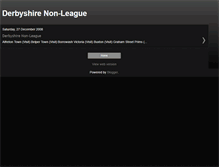 Tablet Screenshot of derbyshire-non-league.blogspot.com