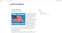 Desktop Screenshot of gothenburgdaily.blogspot.com