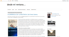 Desktop Screenshot of conversandodesdemiventana.blogspot.com