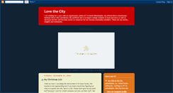 Desktop Screenshot of lovethecityphl.blogspot.com