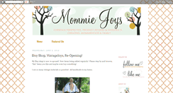 Desktop Screenshot of mommiejoys.blogspot.com