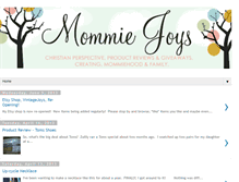 Tablet Screenshot of mommiejoys.blogspot.com