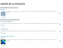 Tablet Screenshot of amigosdelaecologia-vs-contaminacion.blogspot.com