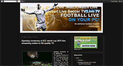 Desktop Screenshot of live-sports-tv2u.blogspot.com