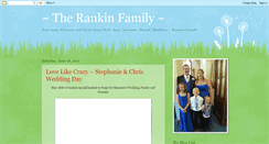 Desktop Screenshot of nicholasandamyrankinfamily.blogspot.com