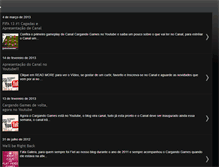 Tablet Screenshot of cargandogames.blogspot.com