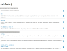 Tablet Screenshot of estefaniaj.blogspot.com
