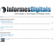 Tablet Screenshot of informesdigitais.blogspot.com