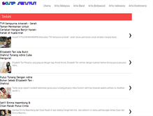 Tablet Screenshot of gosipsensasi.blogspot.com