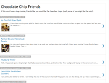 Tablet Screenshot of chocolatechipfriends.blogspot.com