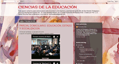 Desktop Screenshot of ens10cienciasdelaeducacion.blogspot.com