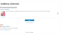 Tablet Screenshot of inabinacollections.blogspot.com