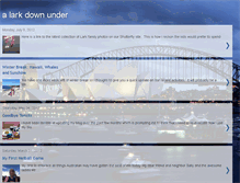 Tablet Screenshot of alarkdownunder.blogspot.com