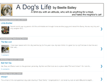 Tablet Screenshot of adogslifebybeetlebailey.blogspot.com