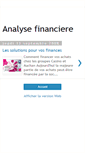 Mobile Screenshot of analysefinanciere-esteban.blogspot.com