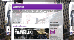 Desktop Screenshot of amatraveler.blogspot.com