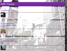 Tablet Screenshot of amatraveler.blogspot.com